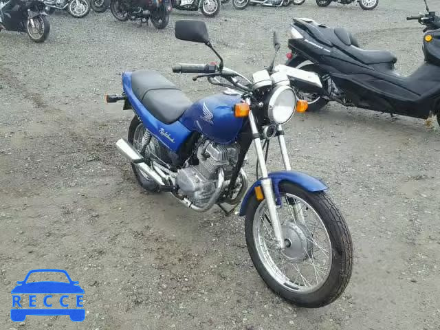 1992 HONDA CB250 JH2MC2404NK102323 image 0