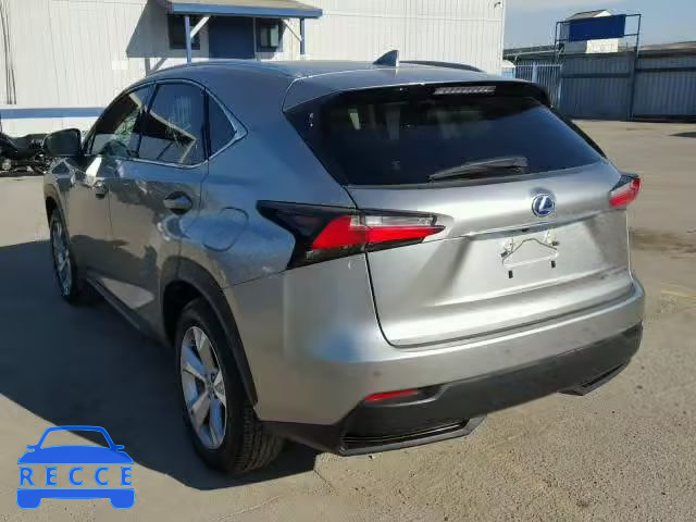 2017 LEXUS NX 300H JTJBJRBZXH2055364 image 2