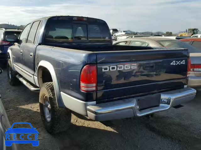 2001 DODGE DAKOTA QUA 1B7HG2AN91S340113 image 2