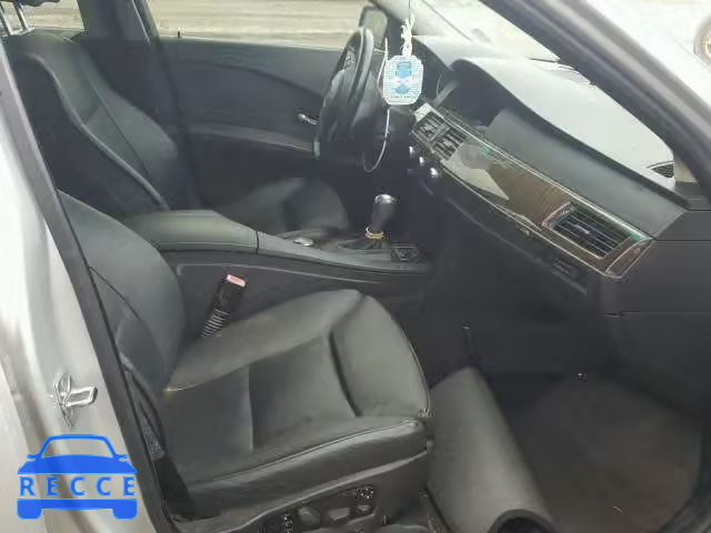 2007 BMW 530 I WBANE73567CM54699 зображення 4