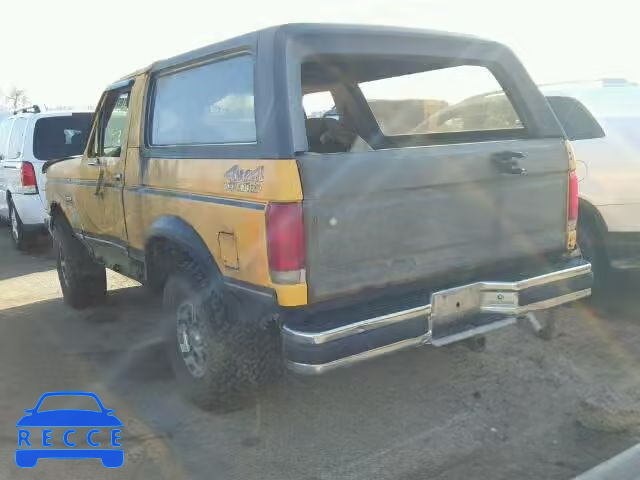 1990 FORD BRONCO U10 1FMEU15H0LLA71907 image 2