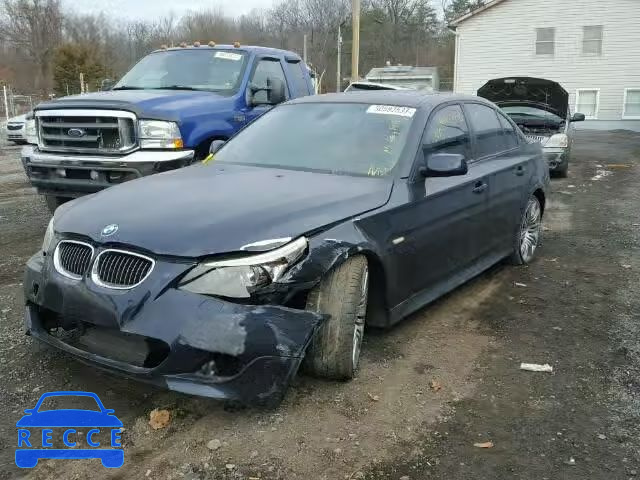 2008 BMW 550 I WBANW53588CT54896 image 1