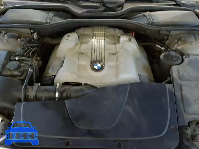 2004 BMW 745I WBAGN63584DS55064 зображення 6