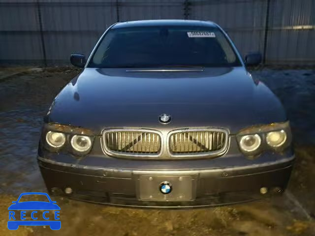 2004 BMW 745I WBAGN63584DS55064 зображення 8