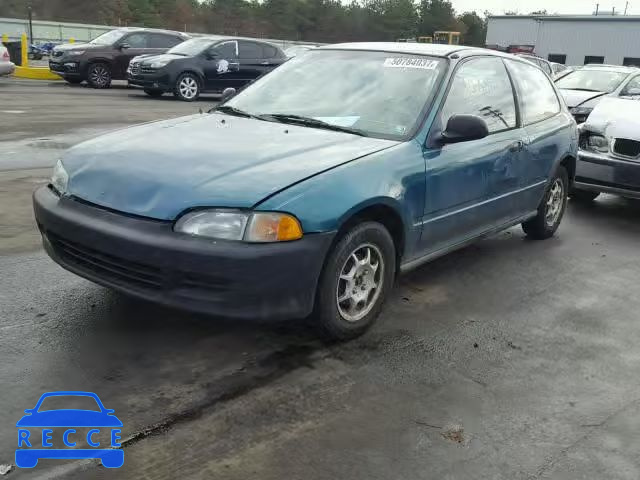 1995 HONDA CIVIC VX 2HGEH2374SH510869 image 1