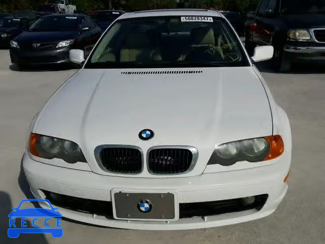 2001 BMW 325 CI WBABN33401JW50711 image 8