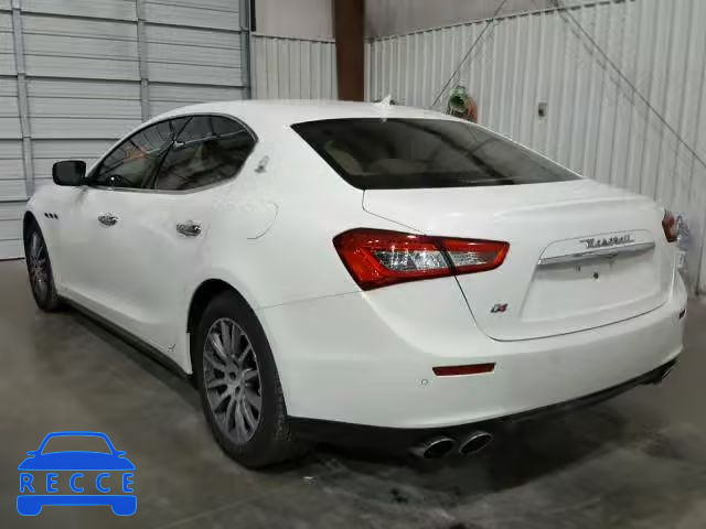 2014 MASERATI GHIBLI S ZAM57RTA1E1096387 image 2