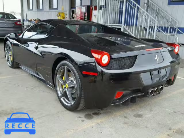 2014 FERRARI 458 SPIDER ZFF68NHAXE0197345 Bild 2