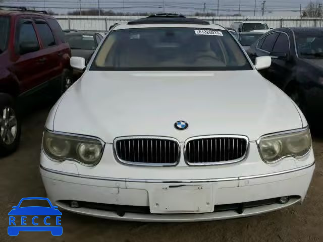 2003 BMW 745 LI WBAGN63433DS43362 image 8