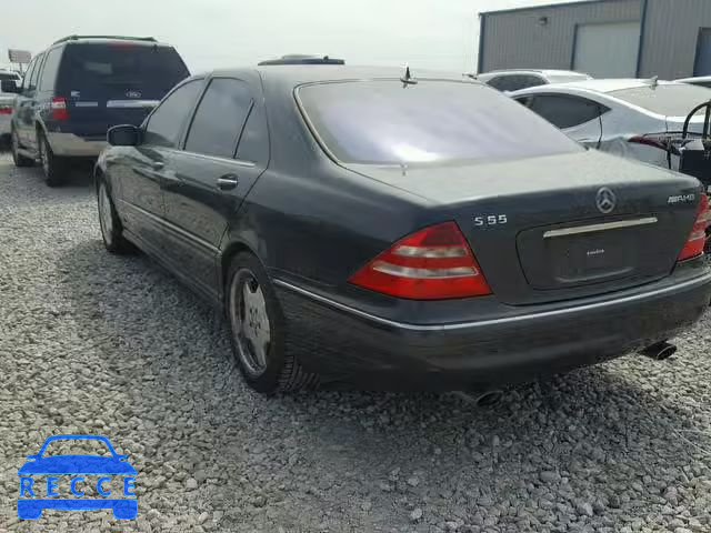 2001 MERCEDES-BENZ S 55 AMG WDBNG73J21A199268 image 2