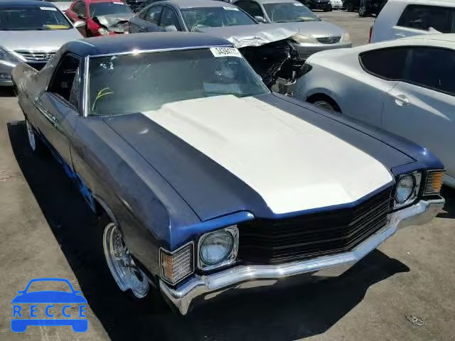 1972 CHEVROLET EL CAMINO 1D80H2LV80497 image 0