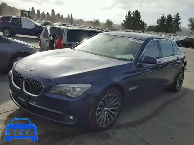 2011 BMW 740LI WBAKB4C51BC574395 зображення 1