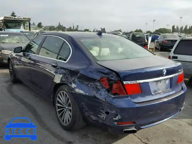 2011 BMW 740LI WBAKB4C51BC574395 зображення 2