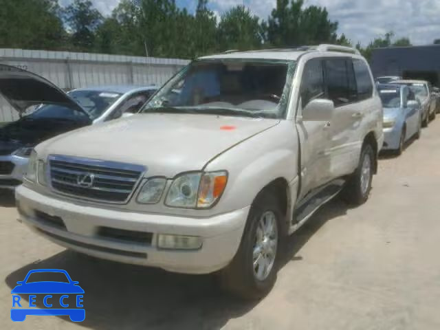 2004 LEXUS LX 470 JTJHT00W043540125 image 1