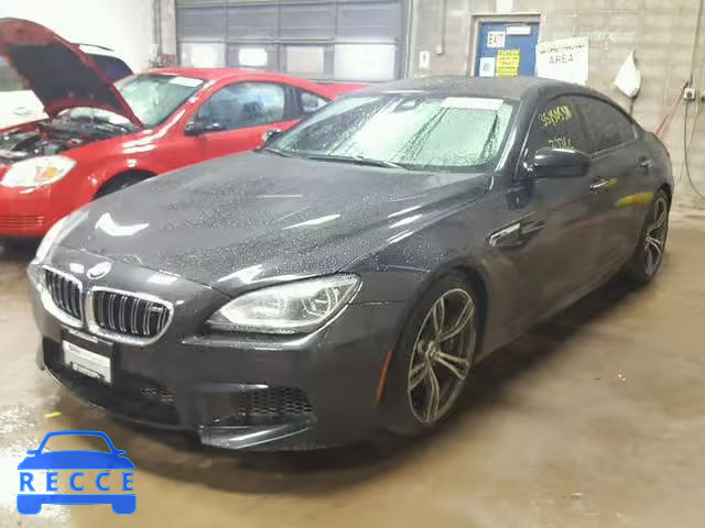 2014 BMW M6 GRAN CO WBS6C9C5XED466833 зображення 1