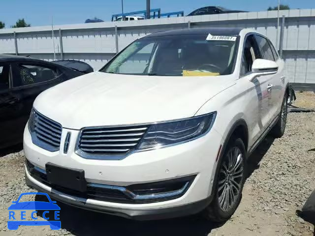 2016 LINCOLN MKX 2LMTJ6LR4GBL44463 зображення 1