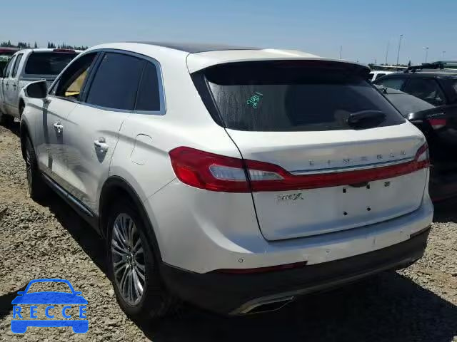 2016 LINCOLN MKX 2LMTJ6LR4GBL44463 зображення 2