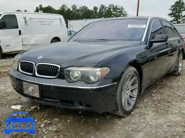 2003 BMW 745 WBAGN63413DS43974 image 1