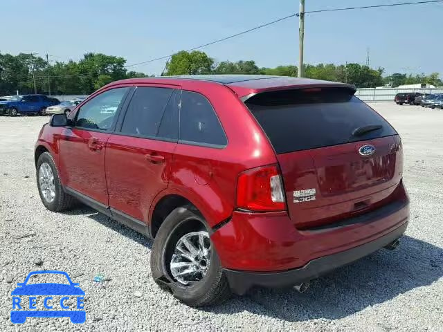 2013 FORD EDGE SEL 2FMDK3JCXDBE32181 image 2