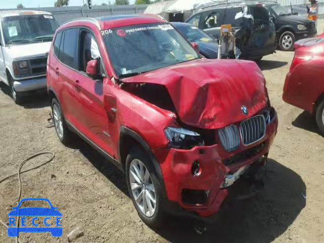 2017 BMW X3 5UXWX9C52H0T05656 image 0