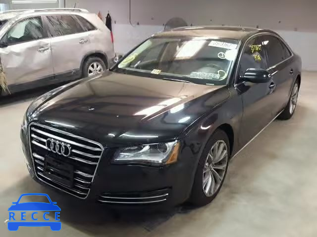 2012 AUDI A8 WAURVAFD9CN019420 image 1