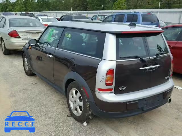 2010 MINI COOPER CLU WMWML3C57ATX36819 image 2