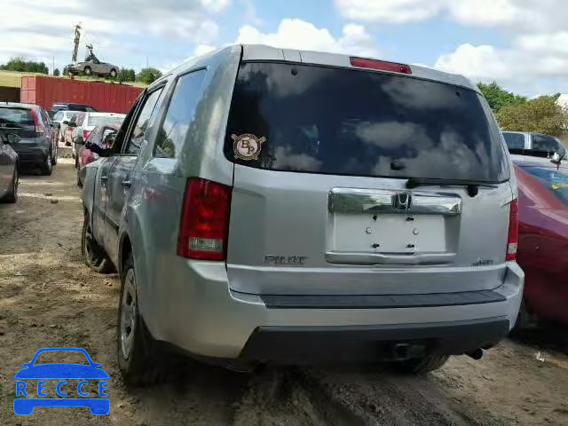 2010 HONDA PILOT LX 5FNYF4H29AB036304 image 2