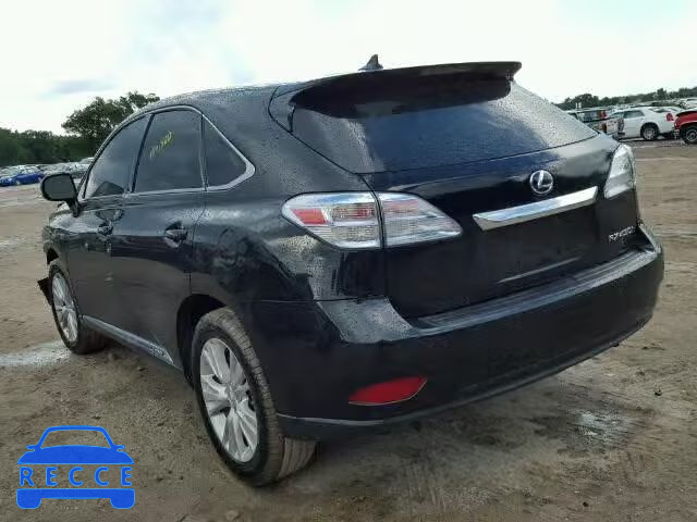 2011 LEXUS RX 450H JTJZB1BA4B2005400 image 2