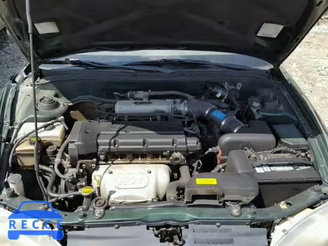 1997 HYUNDAI ELANTRA KMHJF24M1VU445239 image 6