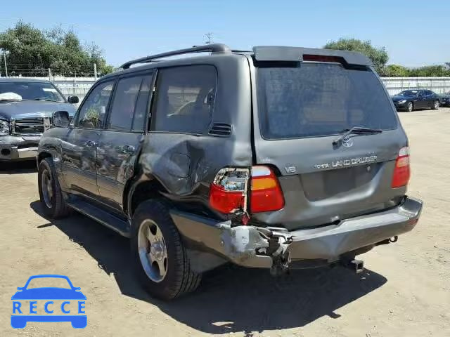 2001 TOYOTA LANDCRUISE JTEHT05J512008821 image 2