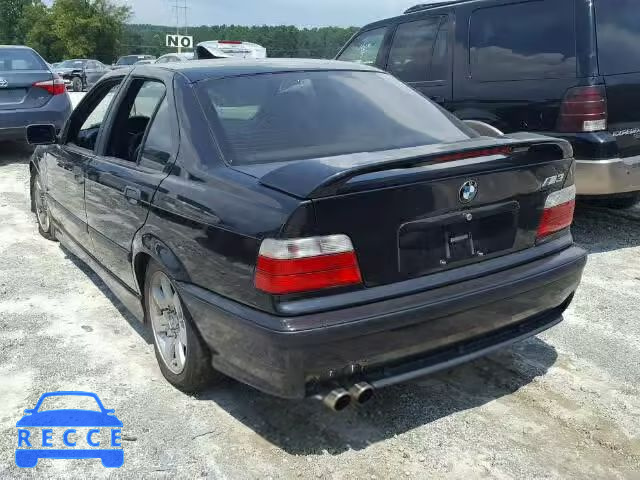 1997 BMW M3 AUTOMATICAT WBSCD0325VEE11656 image 2