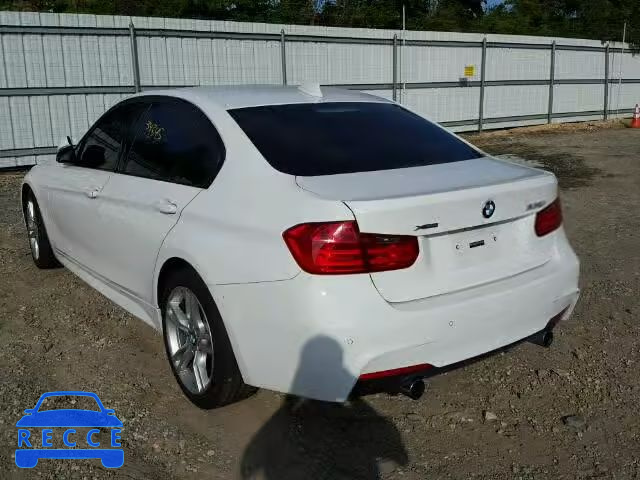 2014 BMW 335 WBA3B9G54ENR90977 зображення 2