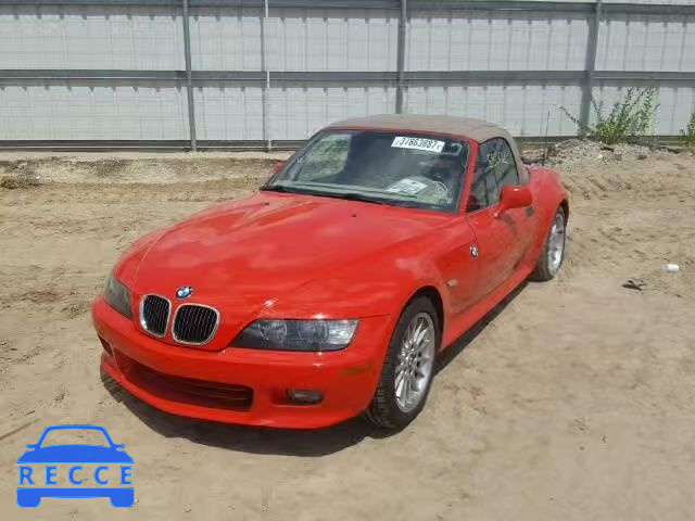 2002 BMW Z3 3.0 4USCN53422LL50977 зображення 1