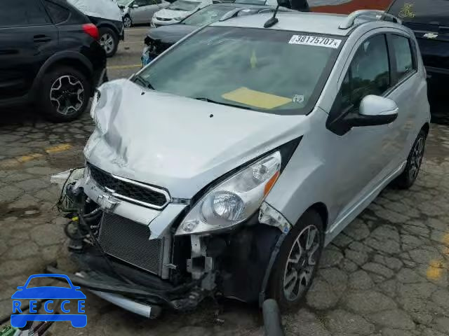 2014 CHEVROLET SPARK 2LT KL8CF6S98EC423157 зображення 1