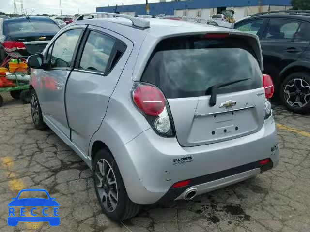 2014 CHEVROLET SPARK 2LT KL8CF6S98EC423157 зображення 2