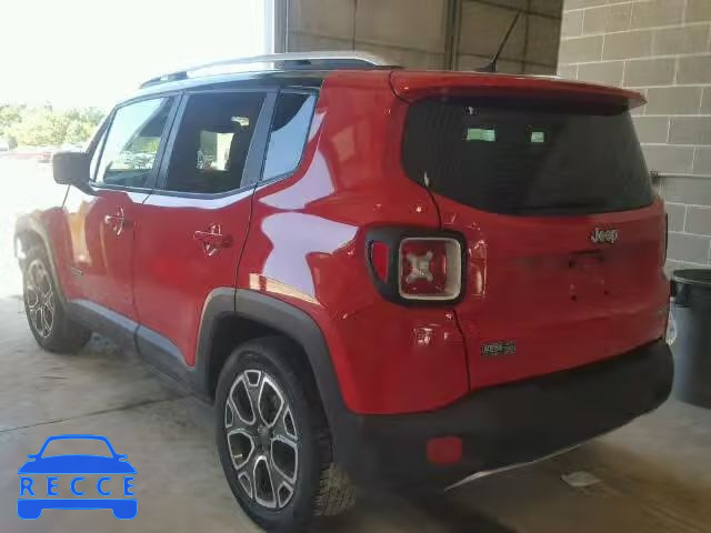 2017 JEEP RENEGADE L ZACCJADB7HPE41321 image 2