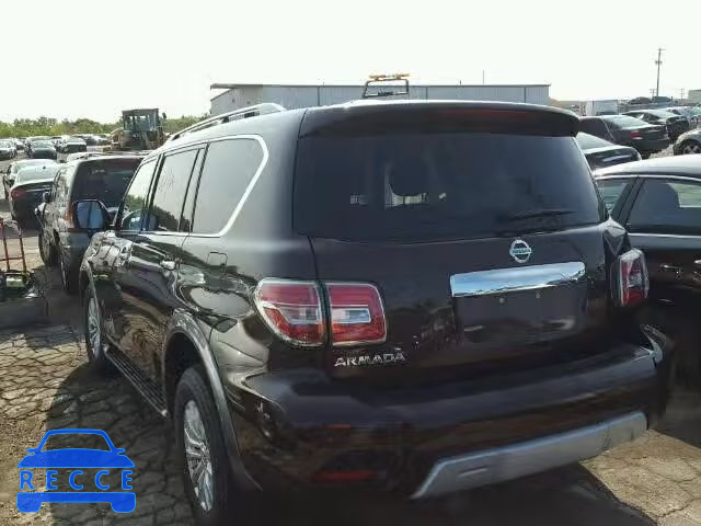 2017 NISSAN ARMADA SV JN8AY2NC3H9508373 image 2