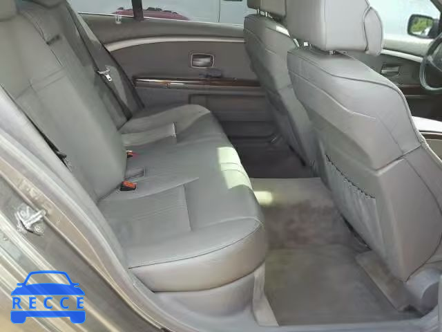 2007 BMW 750 WBAHN83537DT72796 зображення 5