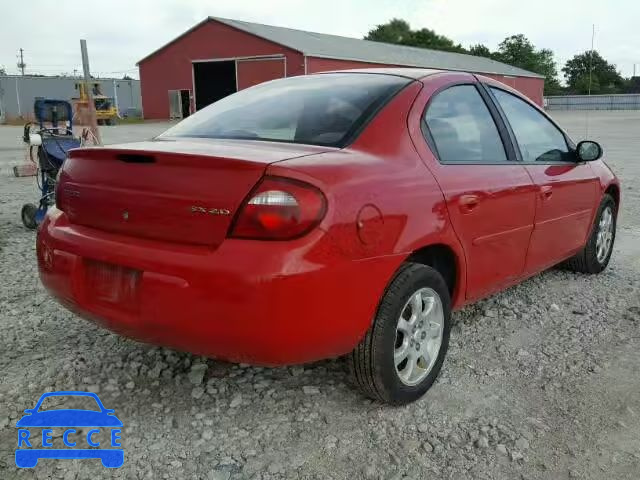 2005 DODGE NEON SX 2. 1B3ES46C45D214595 зображення 3