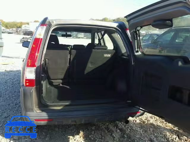 2006 HONDA CR-V LX SHSRD68506U403624 image 9