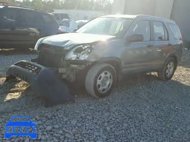 2006 HONDA CR-V LX SHSRD68506U403624 image 1