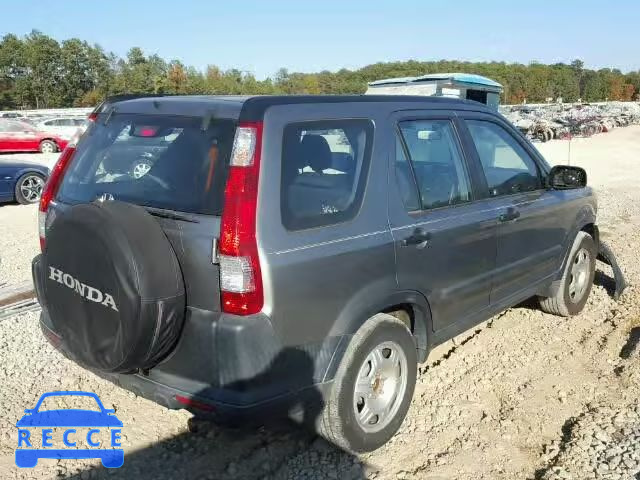 2006 HONDA CR-V LX SHSRD68506U403624 image 3