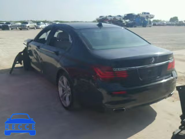 2014 BMW 750 I WBAYA8C57ED824970 зображення 2