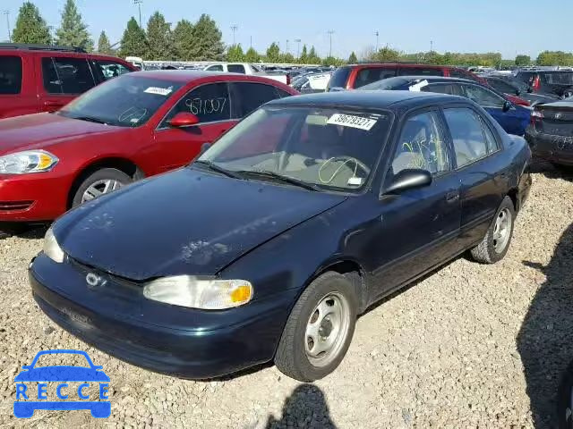 1999 CHEVROLET PRIZM 1Y1SK5280XZ407398 зображення 1