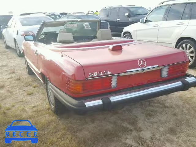 1987 MERCEDES-BENZ 560 WDBBA48D2HA069958 зображення 2