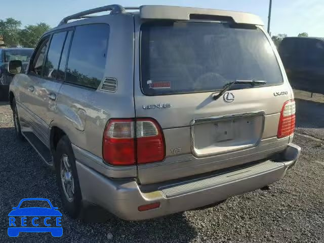 2002 LEXUS LX 470 JTJHT00W823523344 image 2