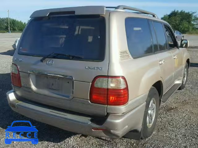 2002 LEXUS LX 470 JTJHT00W823523344 image 3