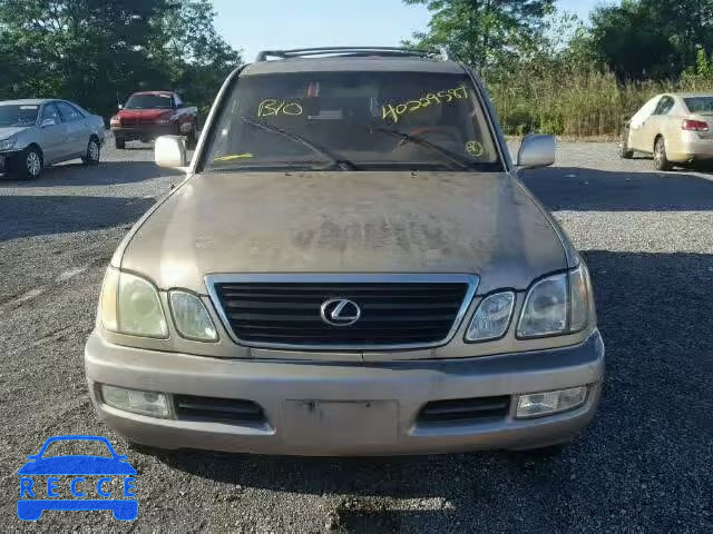 2002 LEXUS LX 470 JTJHT00W823523344 image 8