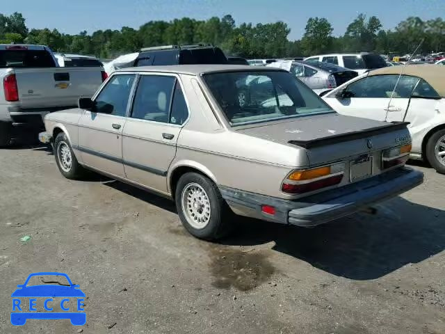 1987 BMW 528E AUTOMATIC WBADK8307H9710281 image 2