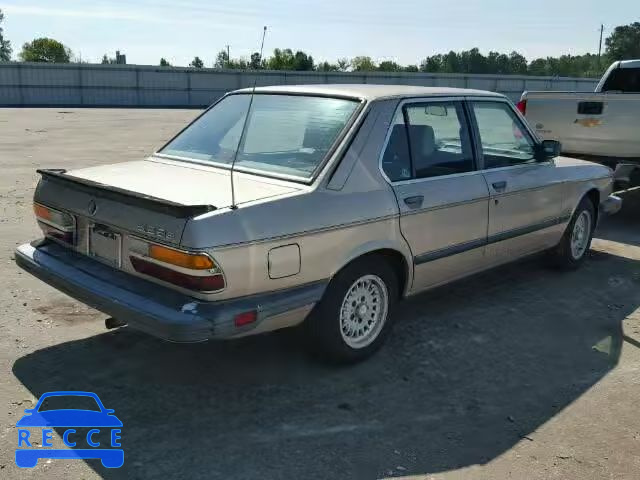 1987 BMW 528E AUTOMATIC WBADK8307H9710281 image 3